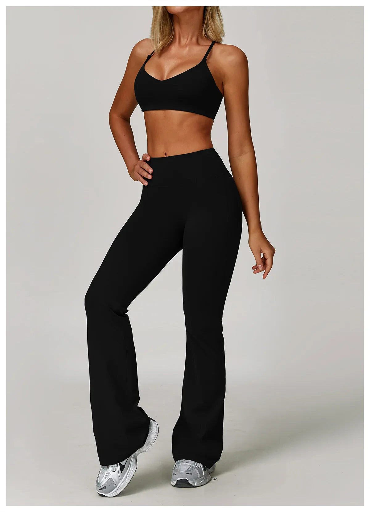 Women’s 2/3-Piece Sports Set – Stylish & Comfortable for Yoga & Running