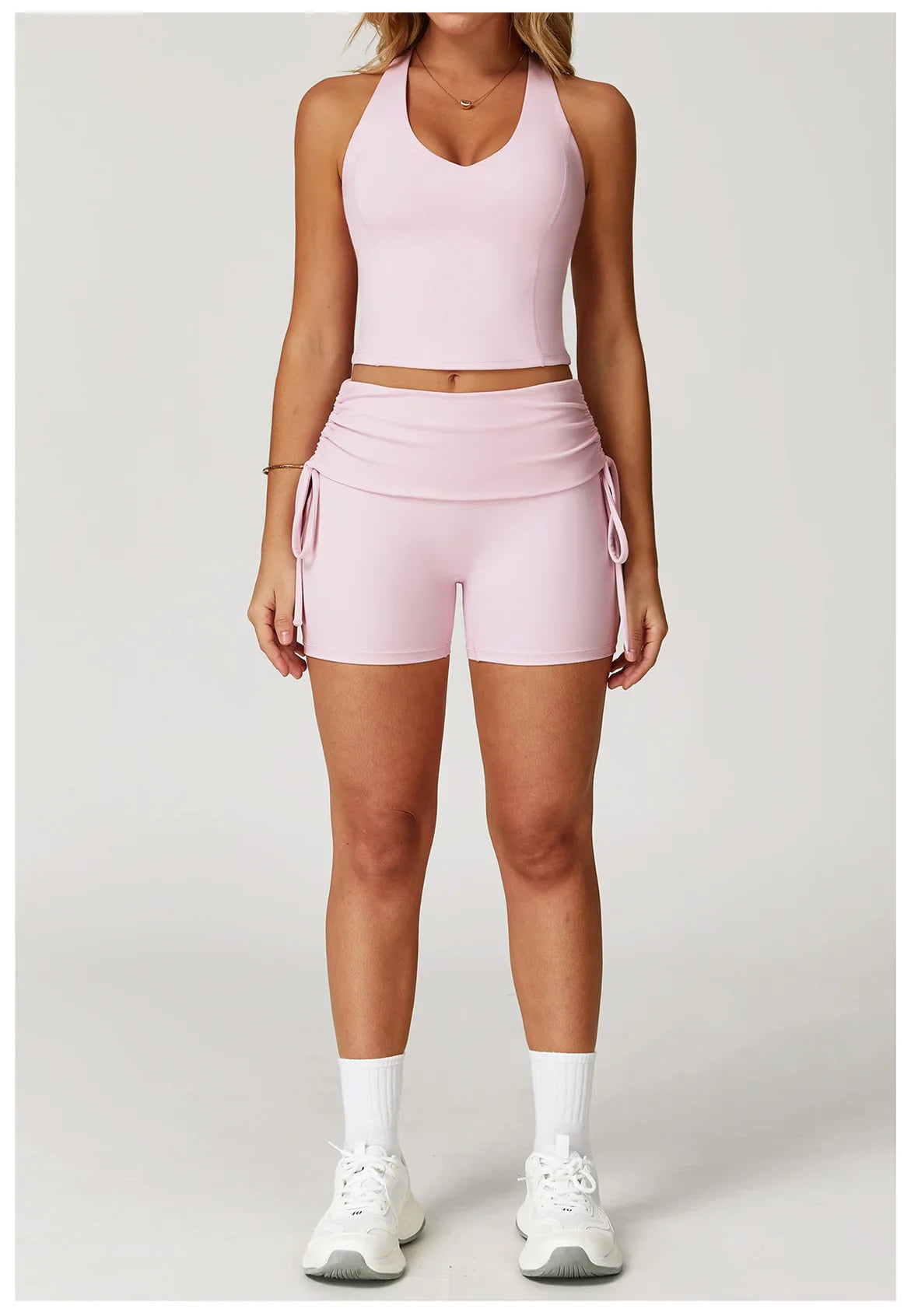 Women’s 2-Piece Yoga Set – High Waist Leggings & Sports Bra