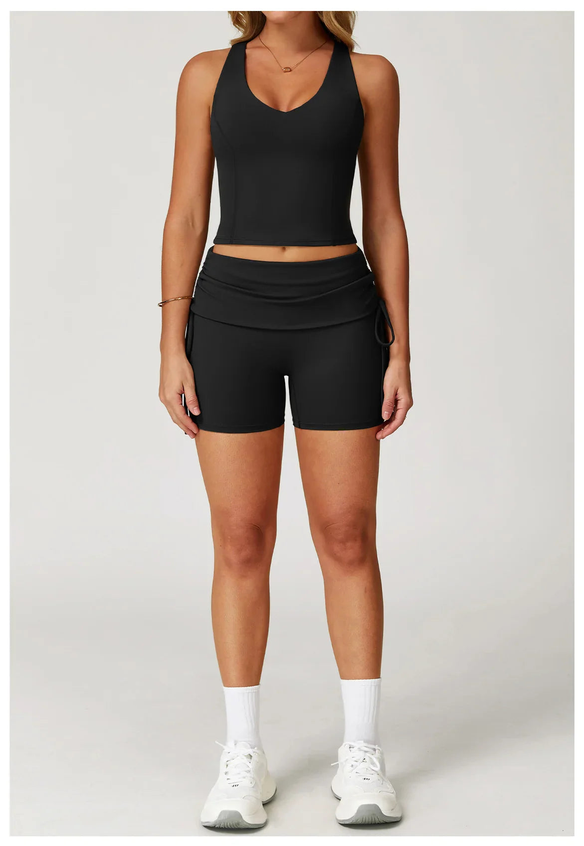Women’s 2-Piece Yoga Set – High Waist Leggings & Sports Bra