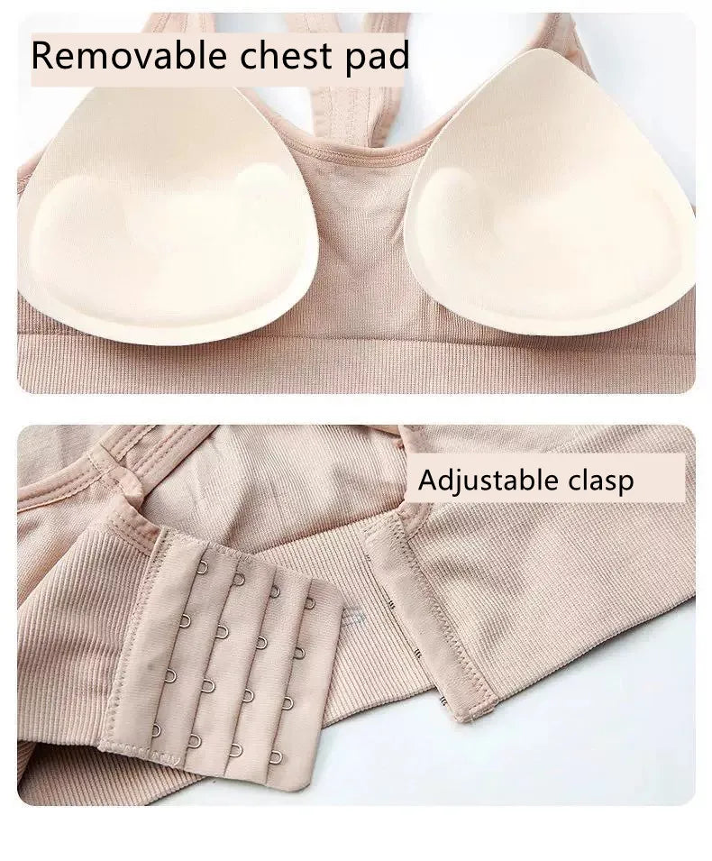 Women’s Fitness Tank - Push-Up Sports Bra