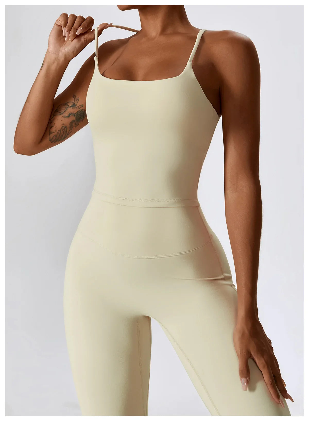 Women's Seamless 2PCS Yoga Set – Long Sleeve Crop Top & Leggings