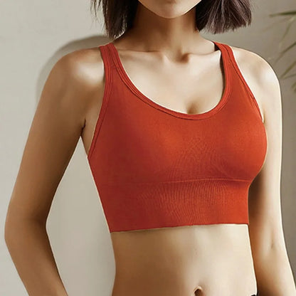 Women’s Fitness Tank - Push-Up Sports Bra