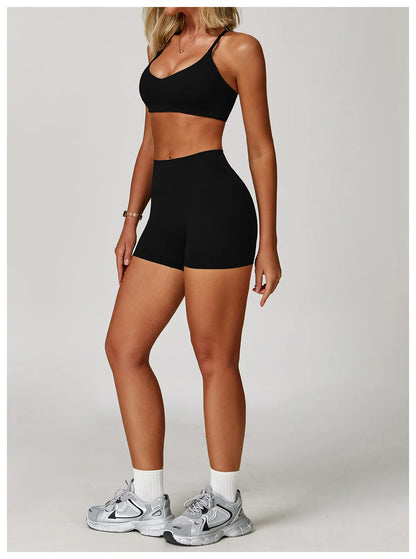 Women’s 2/3-Piece Sports Set – Stylish & Comfortable for Yoga & Running