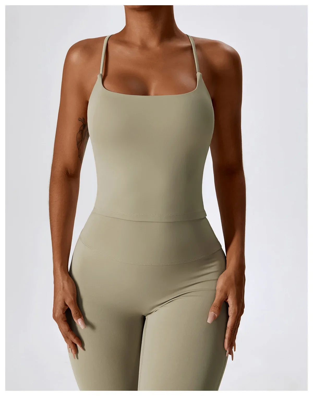 Women's Seamless 2PCS Yoga Set – Long Sleeve Crop Top & Leggings