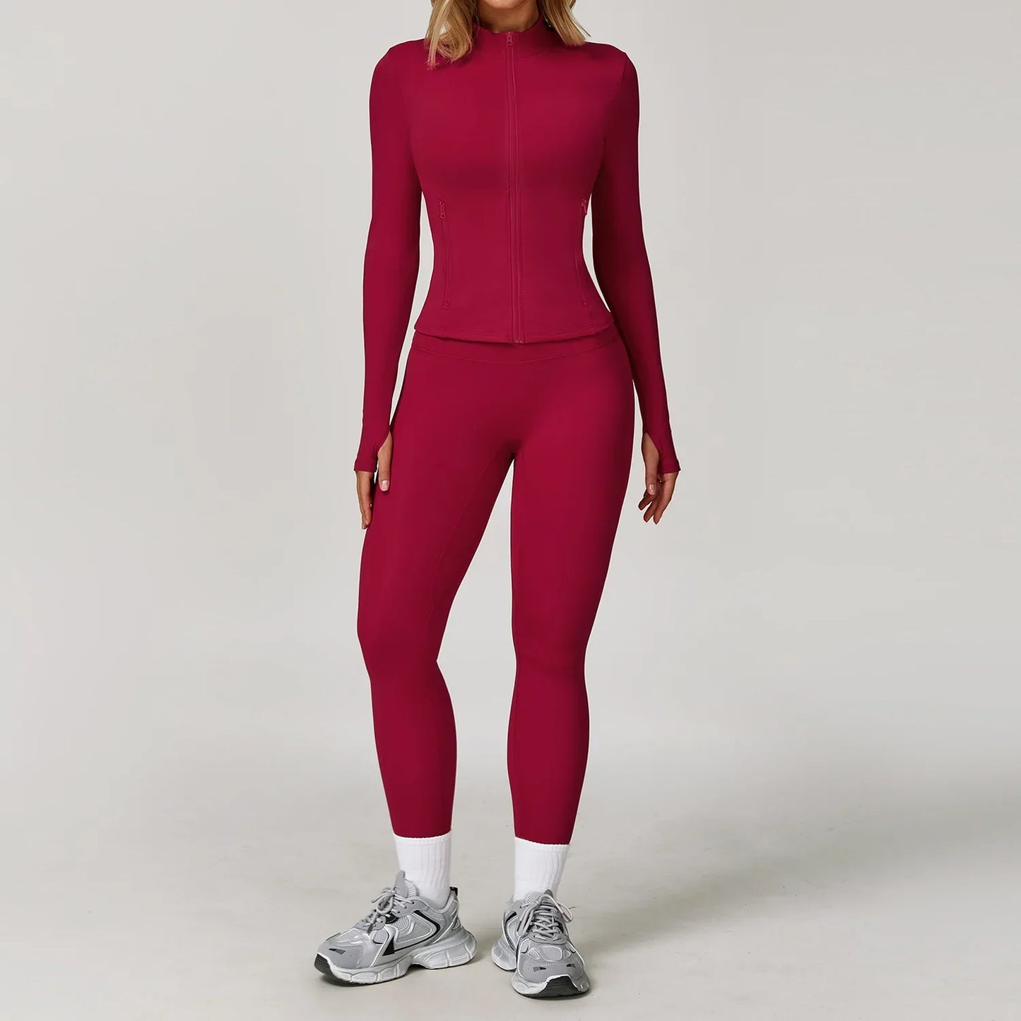 Women’s 2/3-Piece Sports Set – Stylish & Comfortable for Yoga & Running