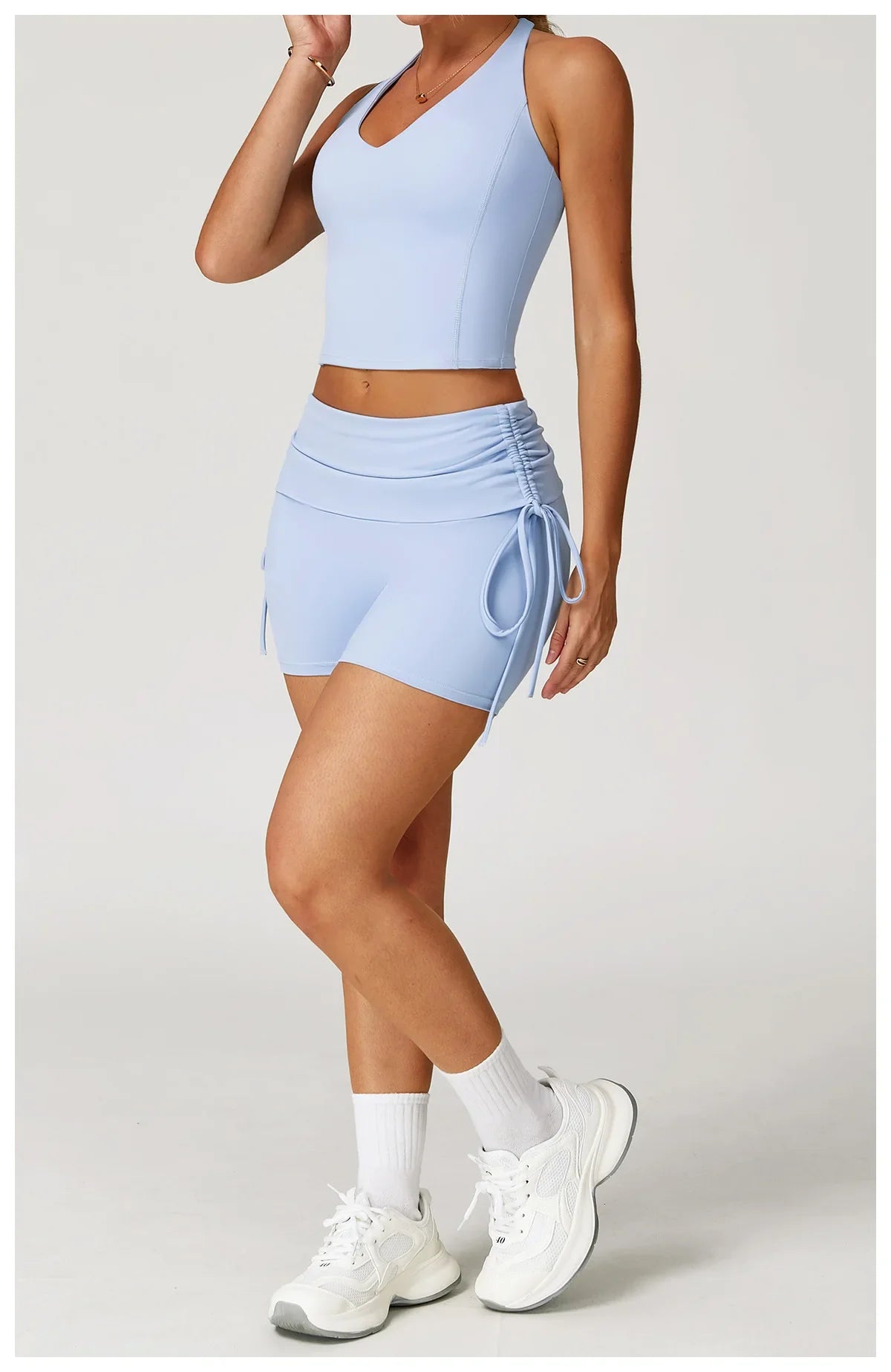 Women’s 2-Piece Yoga Set – High Waist Leggings & Sports Bra