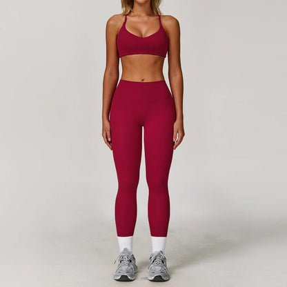 Women’s 2/3-Piece Sports Set – Stylish & Comfortable for Yoga & Running