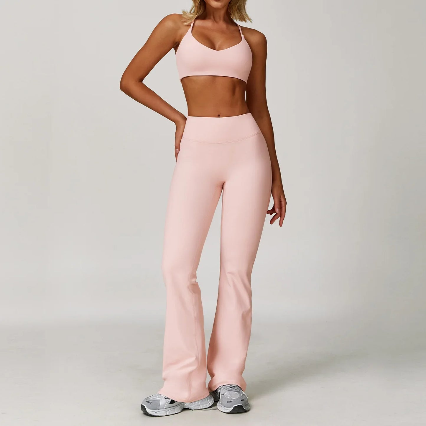 Women’s 2/3-Piece Sports Set – Stylish & Comfortable for Yoga & Running