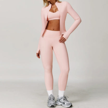Women’s 2/3-Piece Sports Set – Stylish & Comfortable for Yoga & Running