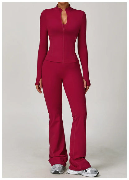 Women’s 2/3-Piece Sports Set – Stylish & Comfortable for Yoga & Running