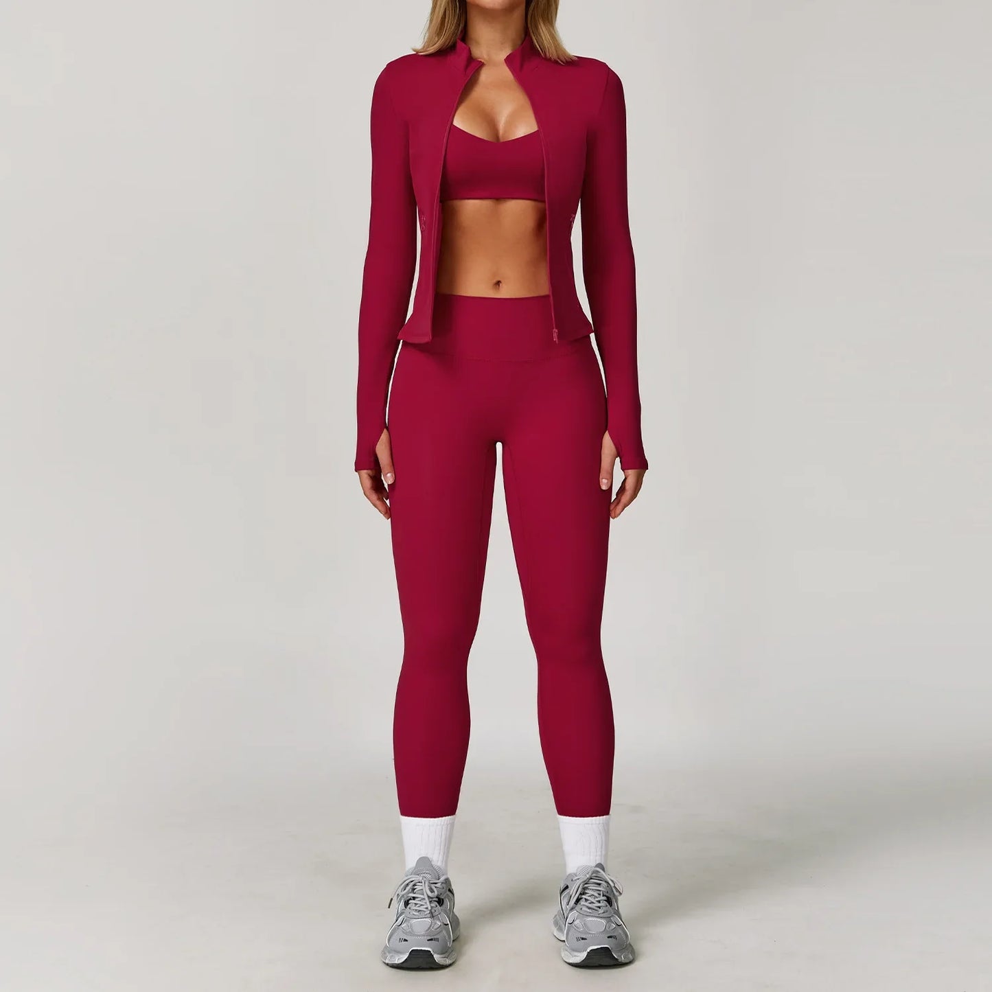 Women’s 2/3-Piece Sports Set – Stylish & Comfortable for Yoga & Running