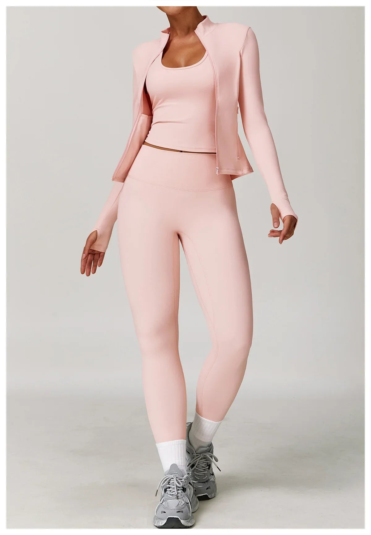 Women’s 2/3-Piece Sports Set – Stylish & Comfortable for Yoga & Running
