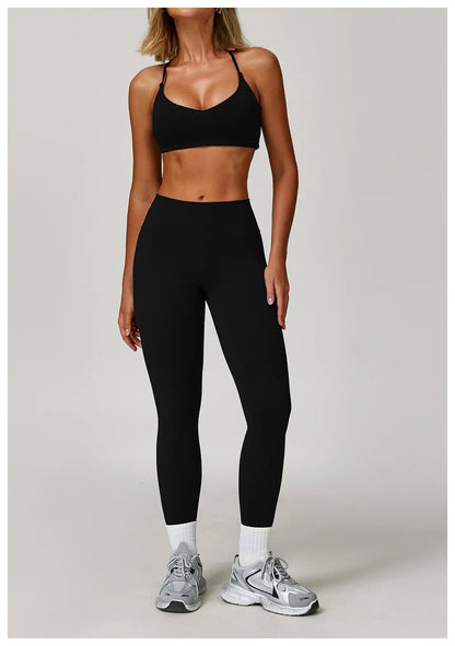 Women’s 2/3-Piece Sports Set – Stylish & Comfortable for Yoga & Running