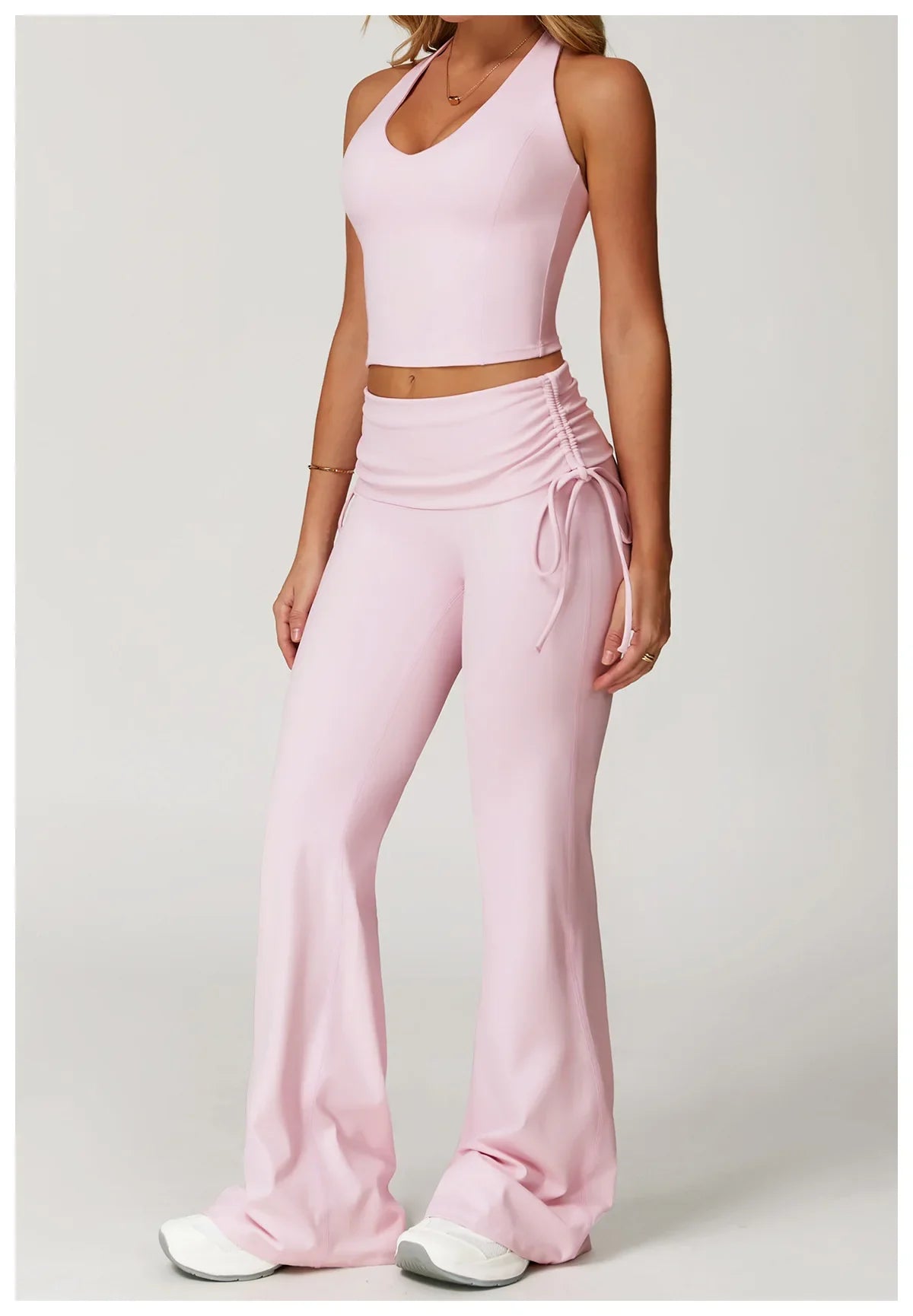 Women’s 2-Piece Yoga Set – High Waist Leggings & Sports Bra