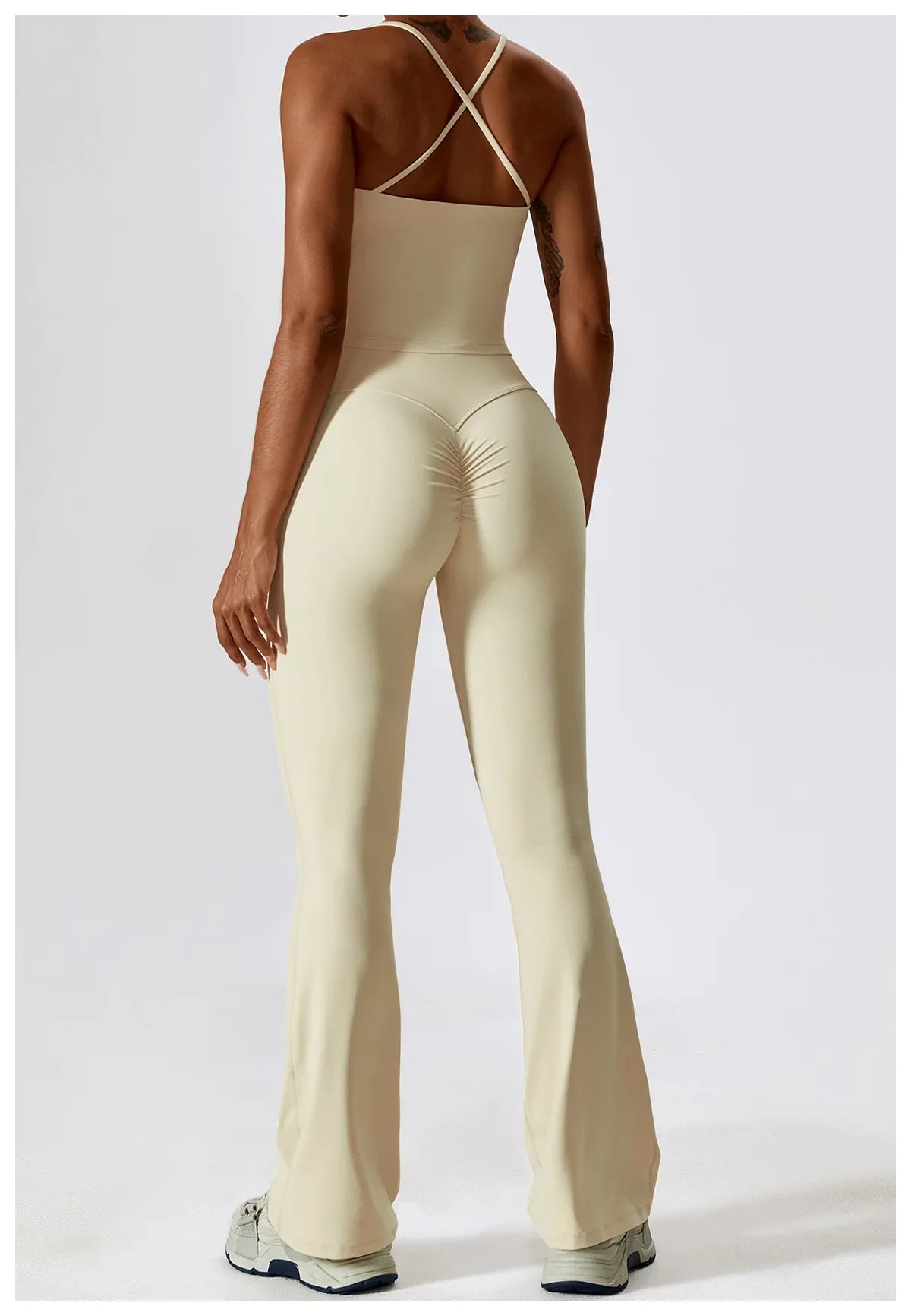 Women's Seamless 2PCS Yoga Set – Long Sleeve Crop Top & Leggings