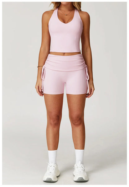 Women’s 2-Piece Yoga Set – High Waist Leggings & Sports Bra