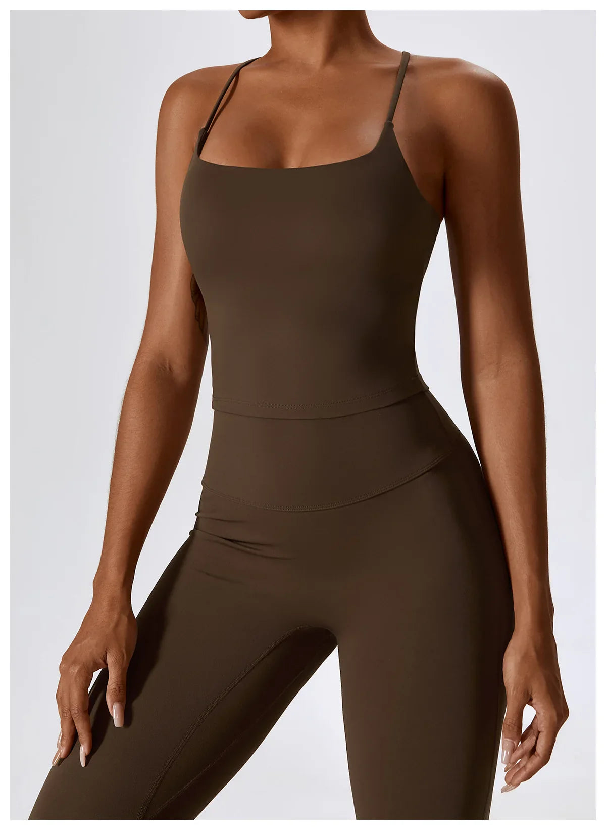 Women's Seamless 2PCS Yoga Set – Long Sleeve Crop Top & Leggings