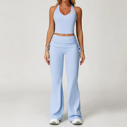 Women’s 2-Piece Yoga Set – High Waist Leggings & Sports Bra