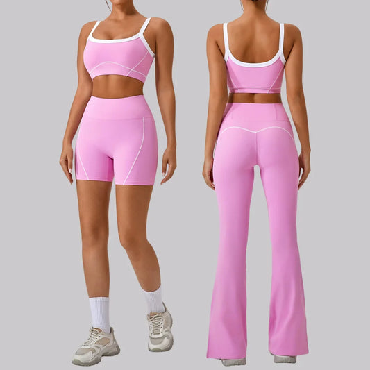 Stylish Women's 2 Piece Workout Set - Y2K Skort & Tank
