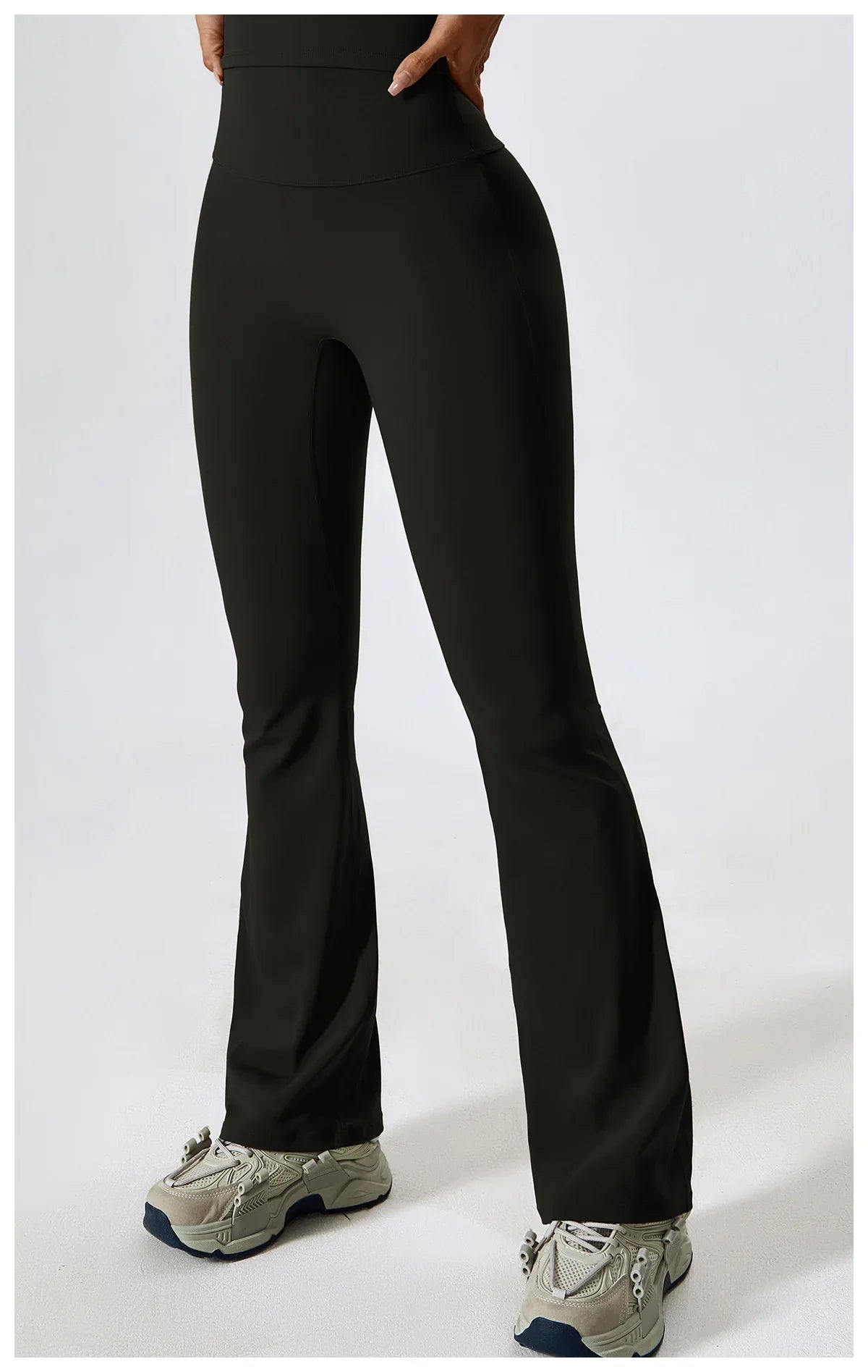 Women's Seamless 2PCS Yoga Set – Long Sleeve Crop Top & Leggings
