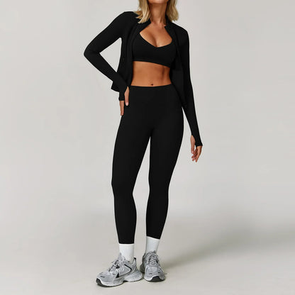 Women’s 2/3-Piece Sports Set – Stylish & Comfortable for Yoga & Running