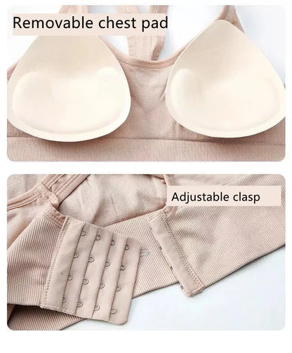 Women’s Fitness Tank - Push-Up Sports Bra