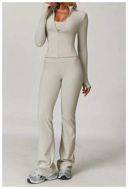 Women’s 2/3-Piece Sports Set – Stylish & Comfortable for Yoga & Running