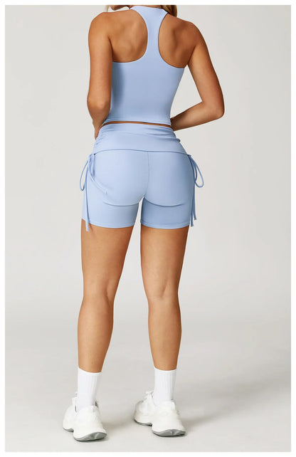 Women’s 2-Piece Yoga Set – High Waist Leggings & Sports Bra