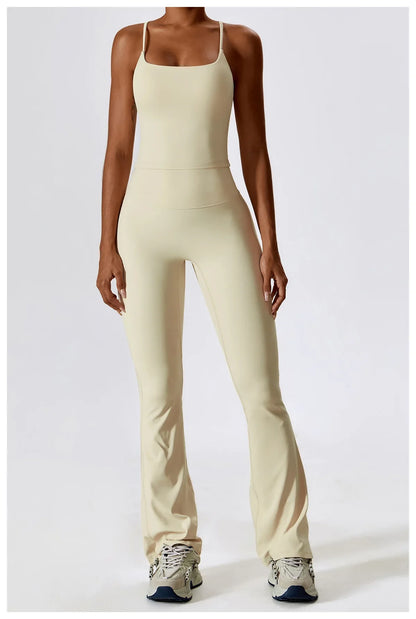Women's Seamless 2PCS Yoga Set – Long Sleeve Crop Top & Leggings