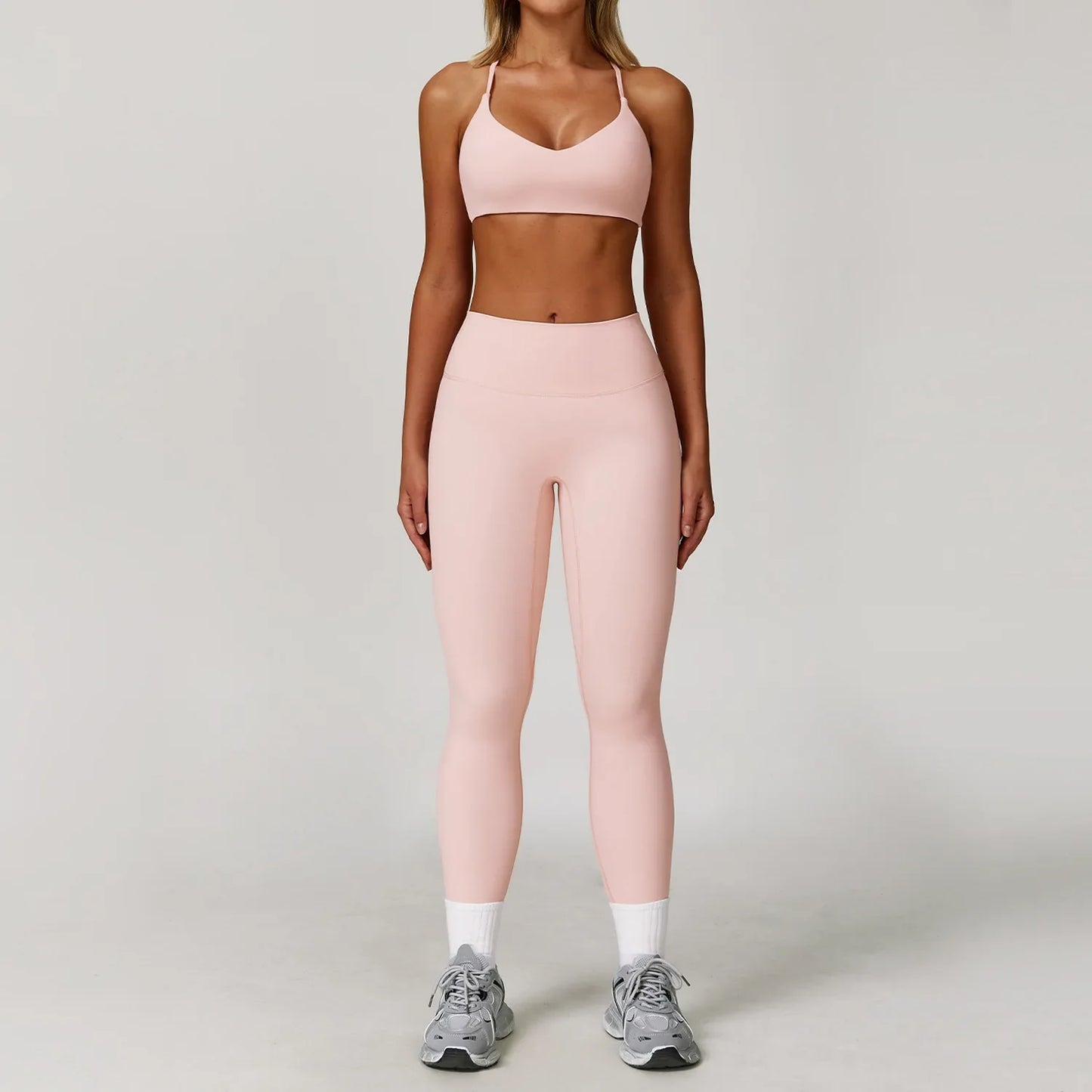 Women’s 2/3-Piece Sports Set – Stylish & Comfortable for Yoga & Running