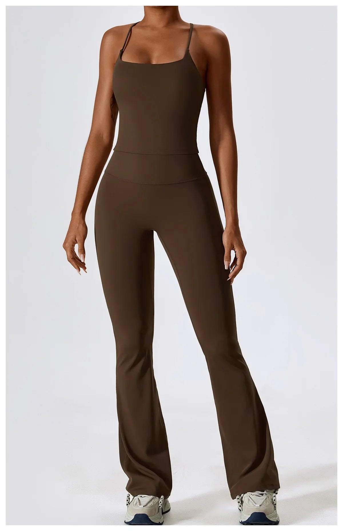 Women's Seamless 2PCS Yoga Set – Long Sleeve Crop Top & Leggings