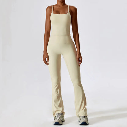 Women's Seamless 2PCS Yoga Set – Long Sleeve Crop Top & Leggings