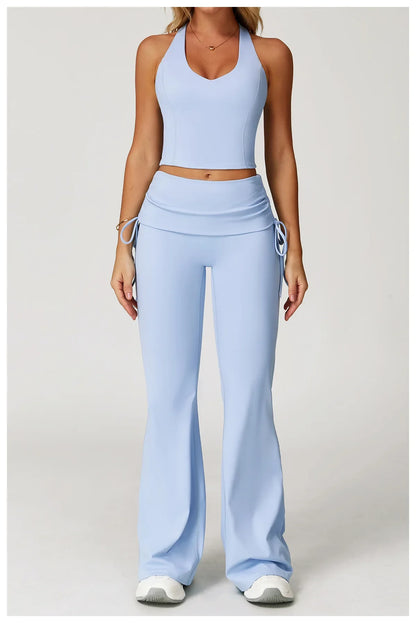 Women’s 2-Piece Yoga Set – High Waist Leggings & Sports Bra
