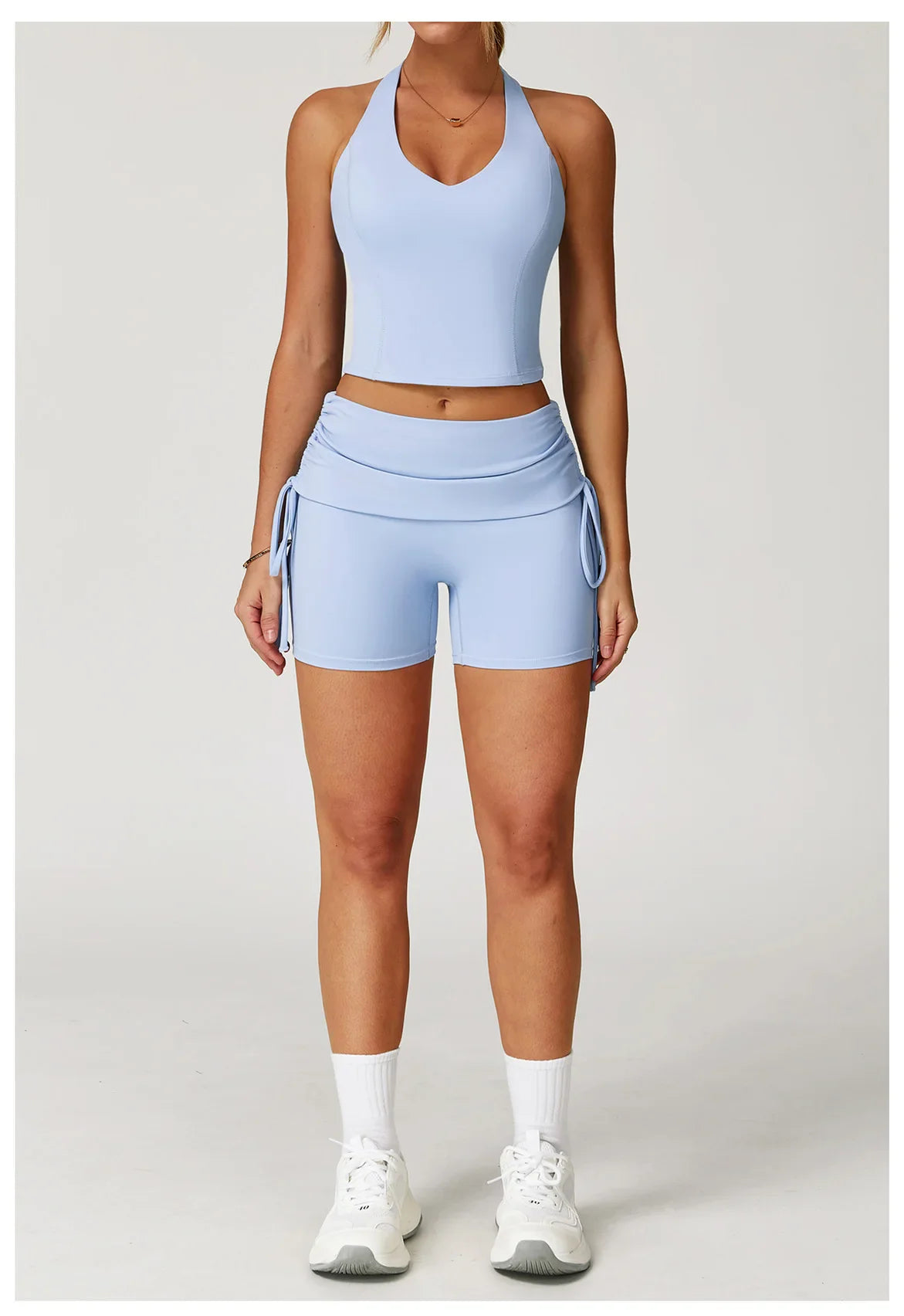Women’s 2-Piece Yoga Set – High Waist Leggings & Sports Bra