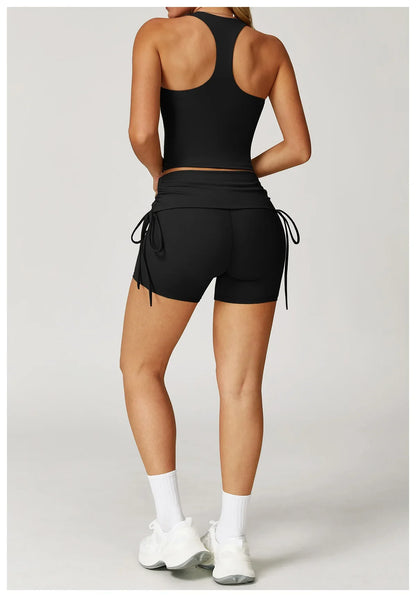 Women’s 2-Piece Yoga Set – High Waist Leggings & Sports Bra