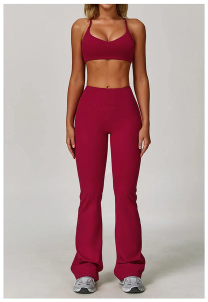Women’s 2/3-Piece Sports Set – Stylish & Comfortable for Yoga & Running