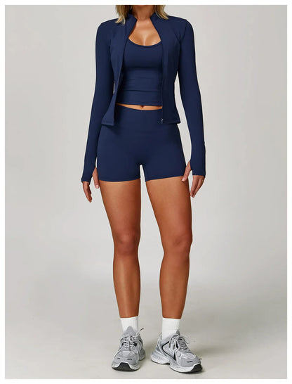 Women’s 2/3-Piece Sports Set – Stylish & Comfortable for Yoga & Running