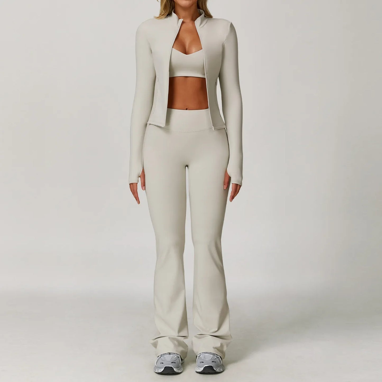 Women’s 2/3-Piece Sports Set – Stylish & Comfortable for Yoga & Running