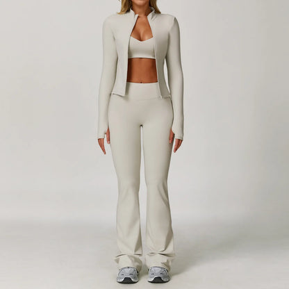 Women’s 2/3-Piece Sports Set – Stylish & Comfortable for Yoga & Running