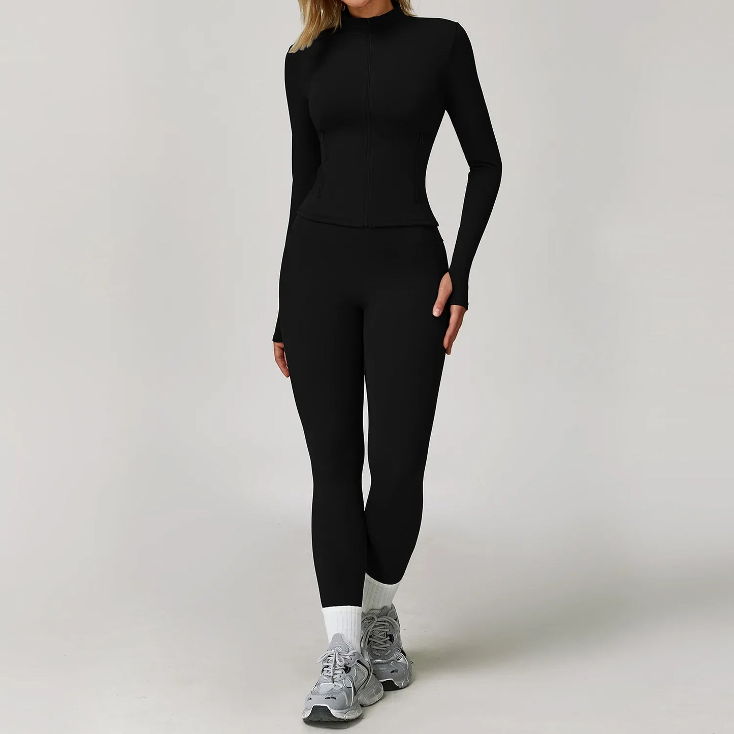 Women’s 2/3-Piece Sports Set – Stylish & Comfortable for Yoga & Running