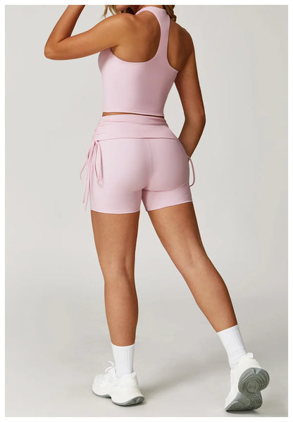 Women’s 2-Piece Yoga Set – High Waist Leggings & Sports Bra