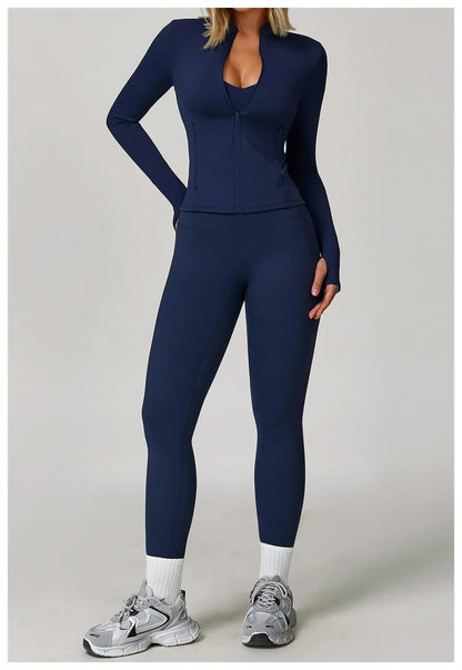 Women’s 2/3-Piece Sports Set – Stylish & Comfortable for Yoga & Running