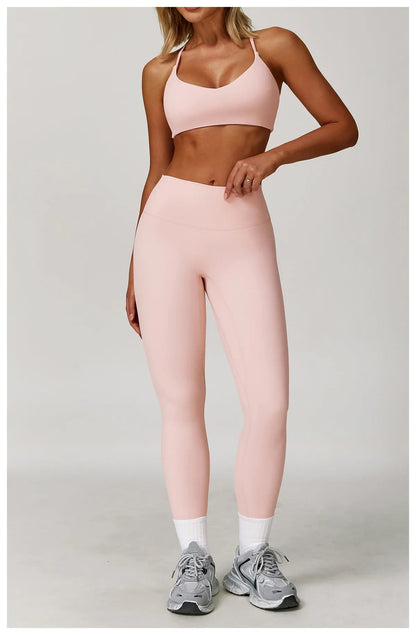 Women’s 2/3-Piece Sports Set – Stylish & Comfortable for Yoga & Running
